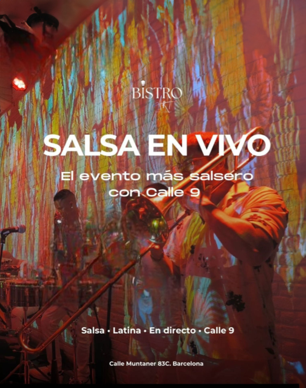 Concierto de salsa con CALLE 9